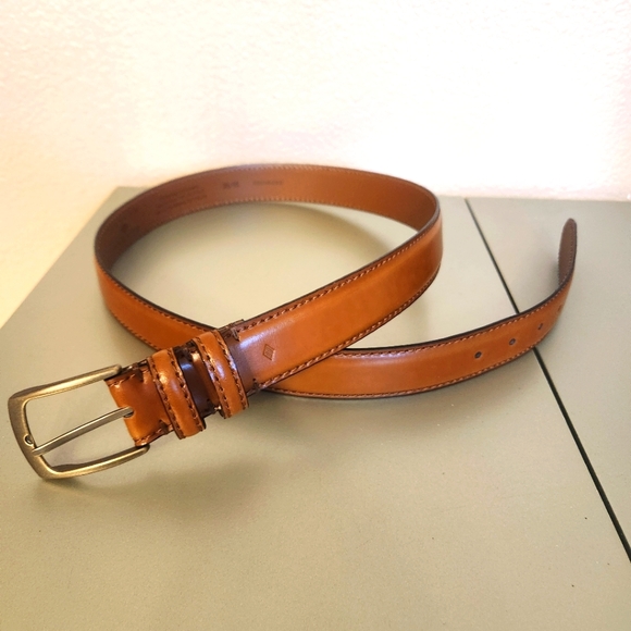 NWOT Joseph Abboud Leather Belt- Sz 38 - Picture 4 of 6